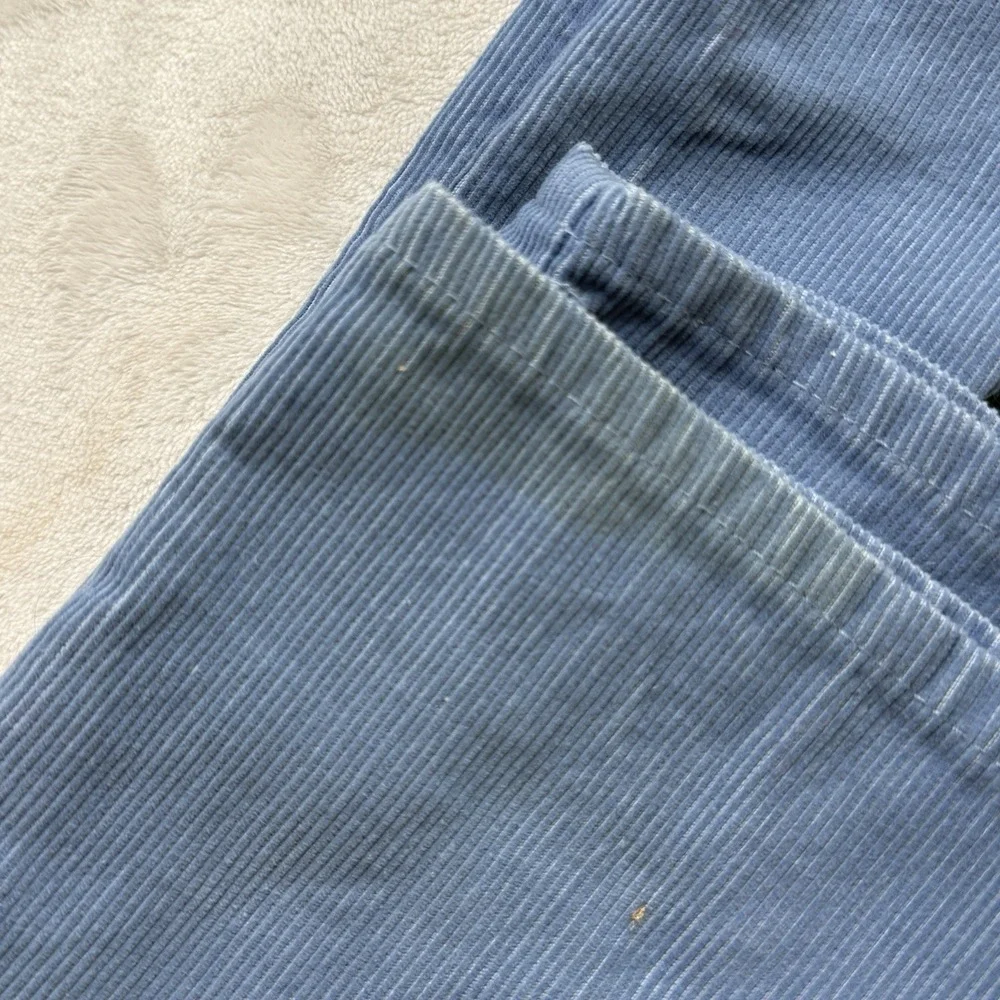 Vintage 1978 Levis 505 Light‎ Blue Corduroy Pants USA 30x36 Straight